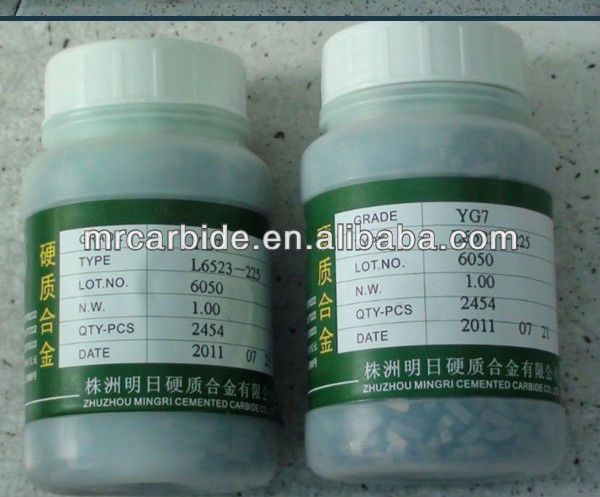 Various Size Tungsten carbide saw tips good performance ,non-ferrous metals