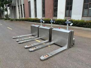 China Electric Pallet Lifter Jack Walkie Body Material OEM SUS 304 Load 2 Tons Mechanical Steering on sale