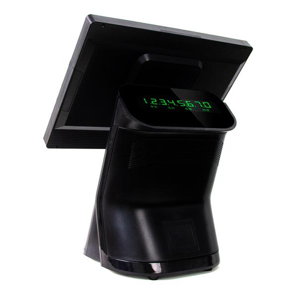 15.6 Inch Restaurant Pos System With Printer 58mm And VFD Customer Display
