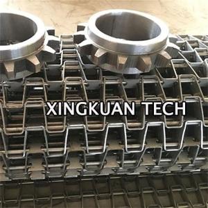 China Flat Conveyor Belt Wire Mesh Carbon Steel Stainless Steel For Conveyor Belt Machine on sale