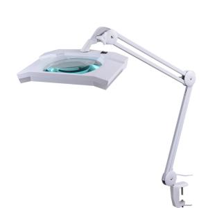 Wholesale magnifying lamp desk light LED Magnifier rectangular lamp 5 diopter from china suppliers