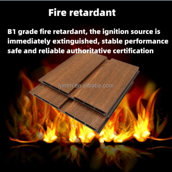 Fluted WPC Great Wall Panels for Home Interior Ceiling Decorative