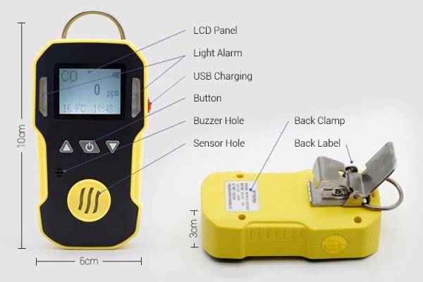 Quality Portable LCD Display Handheld Ozone Bosean Gas Detector for sale
