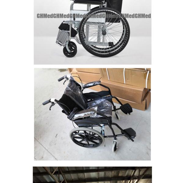 Ultralight Lightweight Aluminium Folding Wheelchairs For Handicapped