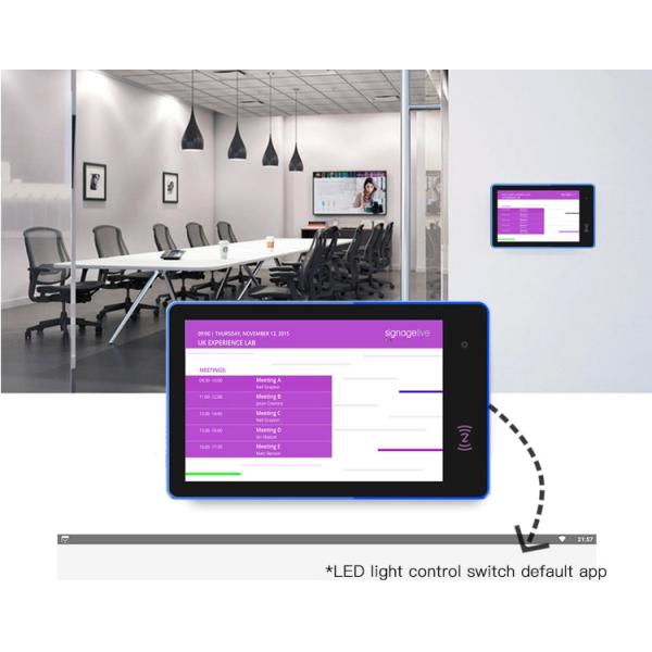 RK3288 Digital Tablet Kiosk 10.1 Inch Wall Mount Android Tablet Pc 16GB