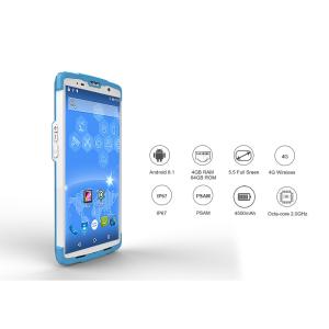 Wholesale Touch Screen Handheld RFID Reader 2D Barcode13.56mhz USB/RS232 Interface from china suppliers