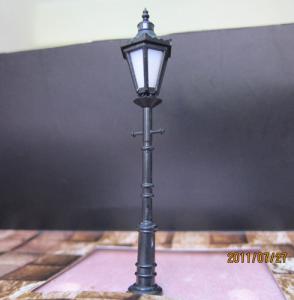 China classic courtyard lamp---model lamp pole,HO model train layout pole,1:87 light,classical yard lamppost，copper lamppost on sale