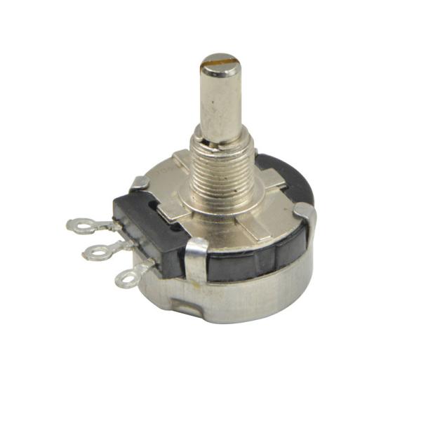 Quality SCR30 10k Rotary Potentiometer , Precision Single Turn Potentiometer With Metal Shaft for sale
