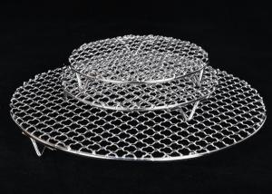 Wholesale Non Stick Stainless Steel BBQ Grill Mesh 20 Inch Round Grill Grate from china suppliers