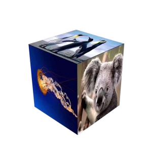 Custom Creative LED Display Screen Cube P3 3mm Bluetooth HDMI
