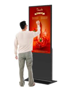 China 49 Inch Interactive Touch Screen Kiosks Digital Kiosk Display on sale