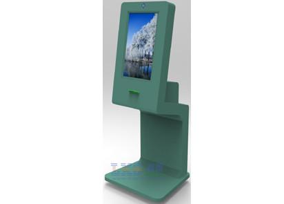Quality Employees Biometric Recognition Self Check In Kiosk Member Card Reader for sale