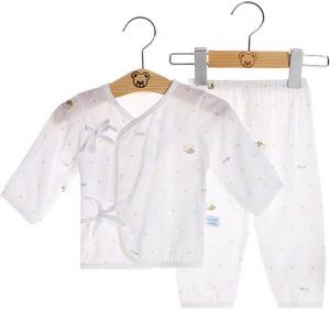 China Breathable Soft Bamboo Baby Clothes Shirt And Pants 2pcs Summer Season on sale