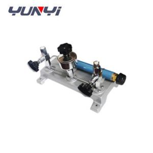No Leak Hydraulic Pump Dead Weight Pressure Calibrator