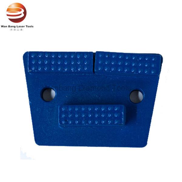 Quality Trapezoid Three Segment Diamond Grinding Shoe With Line-Up Point for sale