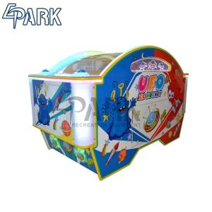 Space Appearance Kids Video Arcade Game Machines UFO Ice Hockey
