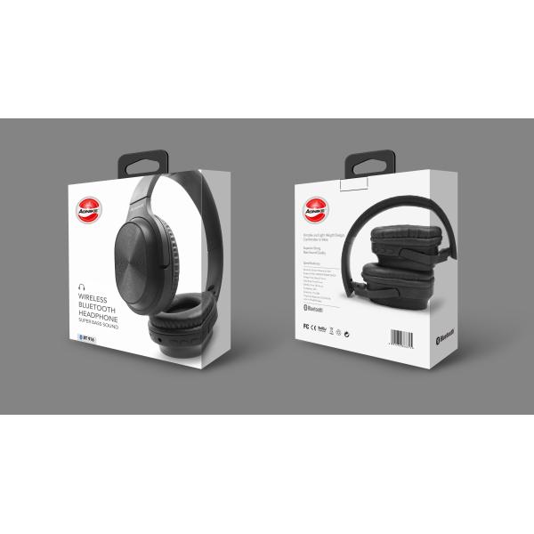 Portable 40mm Dia 110dB 40mW Stereo Bluetooth Headphone with mic