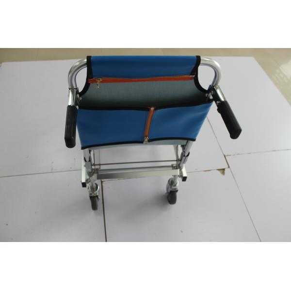 90CM 2 Fold Convertible Wheelchair Cum To Stretcher Hospital Ambulance Aluminum Alloy