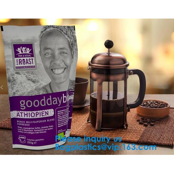 3kg/5kg Stand Up Flat Bottom/Box Bottom Zipper Whey Protein Powder Pouch Bag For Packaging Nutrition Powder