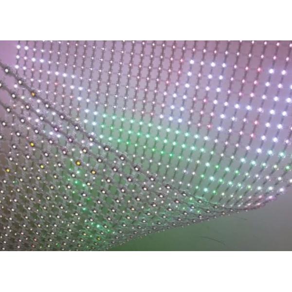 Outdoor 400pixel/m2 SMD5050 Led Mesh Video Screen 100w/m2