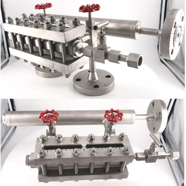 Reflective Sight Glass Plate Level Gauge DN20 3/4" Flange , Sealed And Reliable