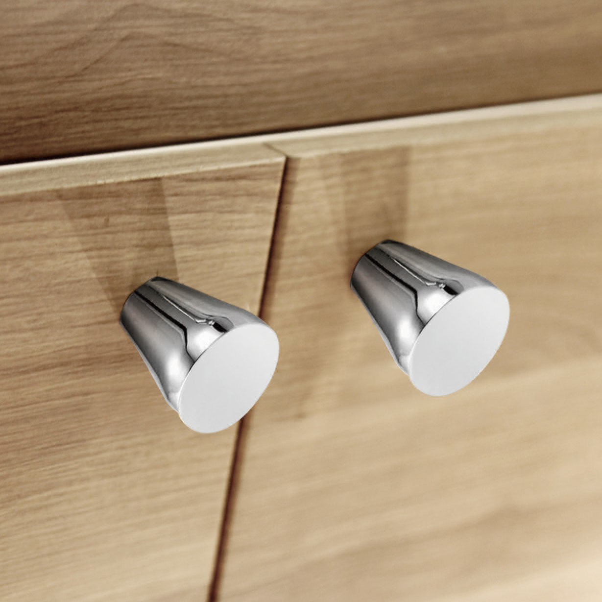 Durable Stainless Steel Handles , Stainless Steel Bar Pull Handles Multi - Layer Electroplating Process