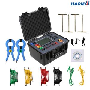 Wholesale Double Clamps Ground Resistance Testing Equipment , Automatic Soil Resistivity Tester from china suppliers
