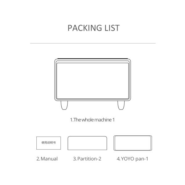 Multi-functional Coffee Table with Refrigerator Storage Cabinet and Wireless Charging