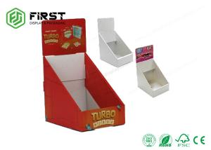 China Easy Assembly Retail Corrugated Paper PDQ Display Boxes Custom Made Logo Printing on sale