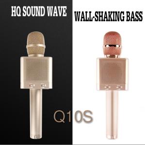 Wholesale 2017 new products Micgeek Q10S / Q9S improved version with 4 speakers home karaoke microphone speaker wireless from china suppliers