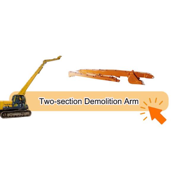 Telescopic Boom Wheel Excavator With Better Welding Performance