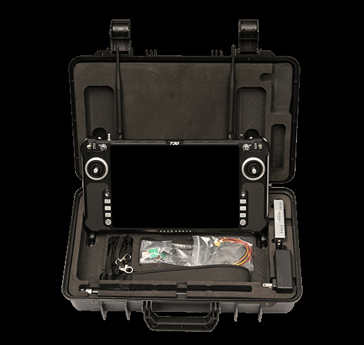 T30 all-in-one hand-held GCS remote control of the drone and the payload simultaneously with Dual SBUS output