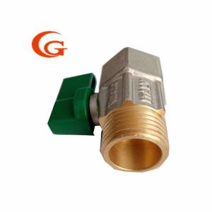 Wholesale Round DN10 OEM Nake Female Thread Brass Ball Valve from china suppliers