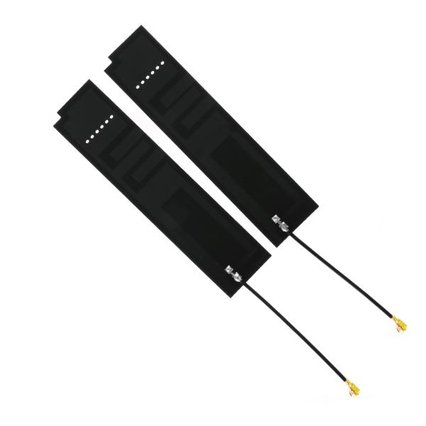 OEM 2.4G WiFi GSM 3G 4G Internal FPC Antenna with IPX UFL Connector Cable 1.13/178