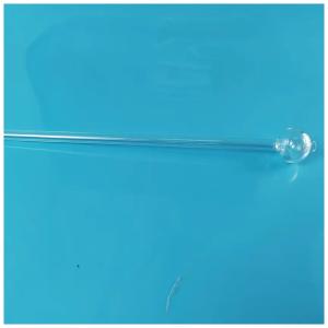 China Customized Different Sizes Lab Bet Sample Quartz Tube Clear Hollow Quartz Ball Blowing Frosted Quartz Tubes on sale