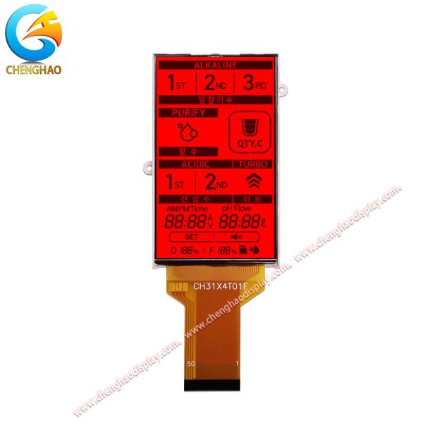 Quality -20 +70 Wide Tempperature LCD Display Module Transflective 150 Cd/M2 Luminance for sale