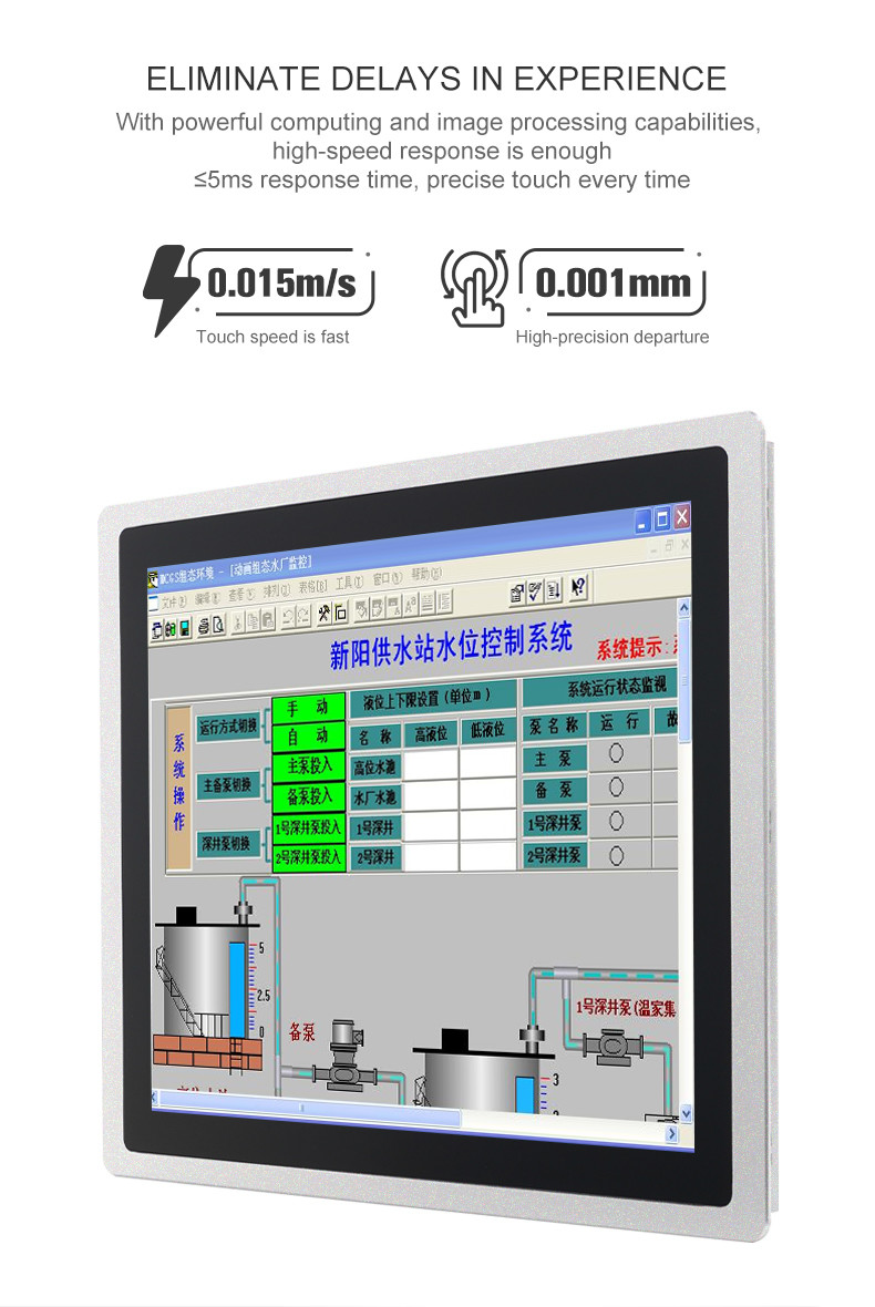 10" 12" 15" 17" 19 " Android Capacitive Touch Screen LCD Display Module