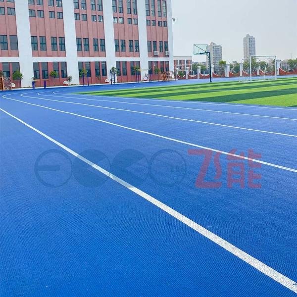 MSDS Approved Prefabricated Running Track Synthetic Jogging Track Flooring 30m