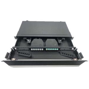 MPO-MTP optical fiber distribution frame 48 core 96 core distribution frame 1U LC optical fiber module box