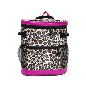 Latest Design Insulated Lunch Bag Leopard Colorful Picnic Backpack Insulated