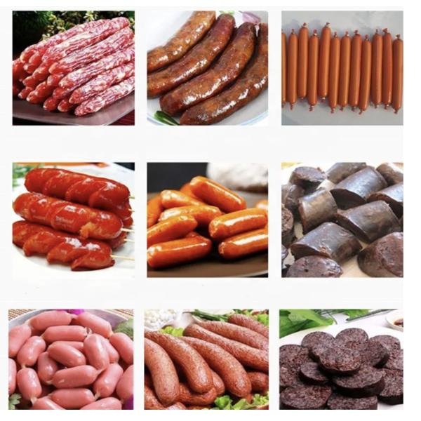 High Performance 60L Automatic Pneumatic Quantitative Sausage Filling Twisting Machine