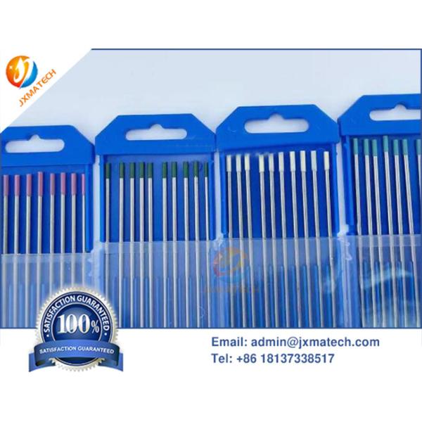 Wc20 Wp Tungsten Alloy Electrode TIG Welding 18.5g / Cc