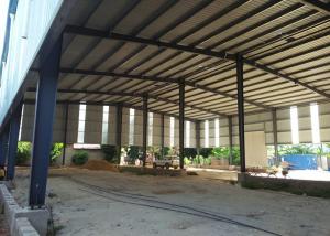 Prefabricated light Steel Frame Warehouse Construction Large Span Portal Structure Design