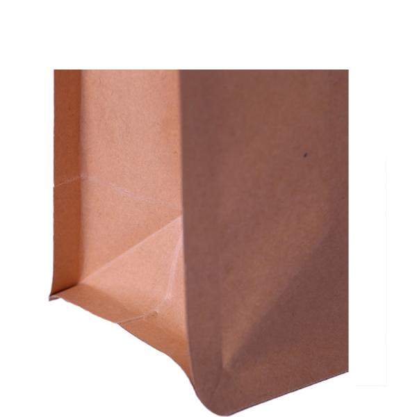 Mylar Kraft Paper Foil Inner 1kg Eco Friendly Bags Stand Up