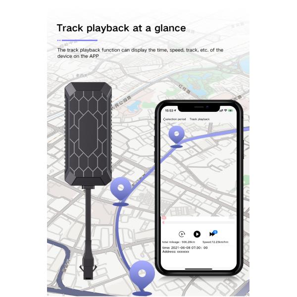 YOUWEI New popular 4g Gps Mini Motorcycle Bike Tracking Device Vehicle mini gps tracker For Car Great