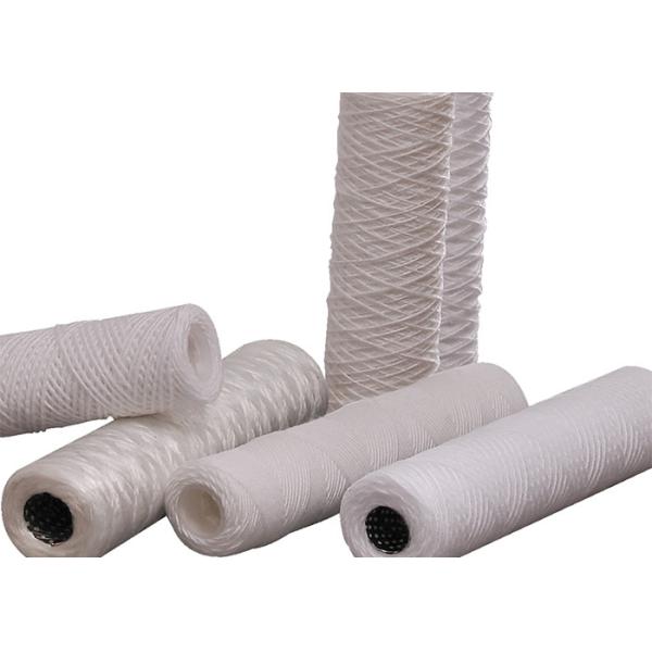 10 20 Inch String Wound Filter Cartridge 0.3kg-2.4Kg For Photographic Solutions