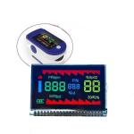 Customized 0.95 inch Segment VA Lcd Display Module, 1/4 Duty,1/3Bias,pin