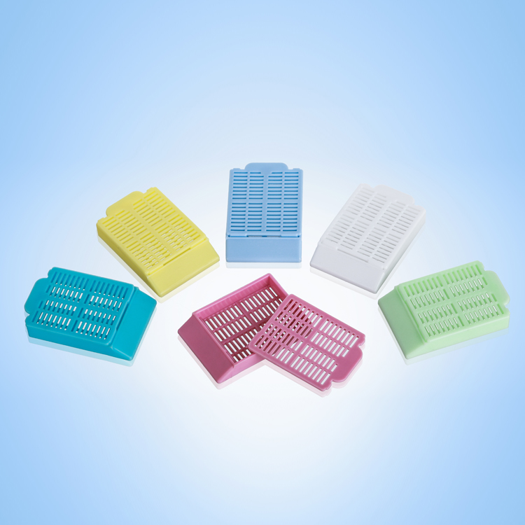 Histology Processing Cassette Embedding Cassette Lab Use Plastic Tissue Embedding Cassette