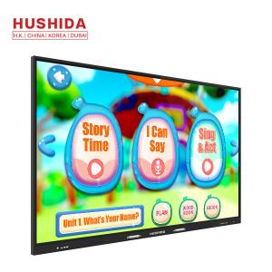 China HUSHIDA 75 Inch School Application Touch Screen free pen Monitor interactive whiteboard software on sale