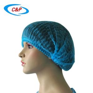 Wholesale Disposable PP Non Woven Strip Clip Cap Bouffant Head Cover Round Mob Cap from china suppliers
